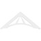 Ekena Millwork Pitch Stanford Architectural Grade PVC Gable Pediment, 36"W x 15"H x 1"P (10/12) GPP036X015X100STA - alternate 5